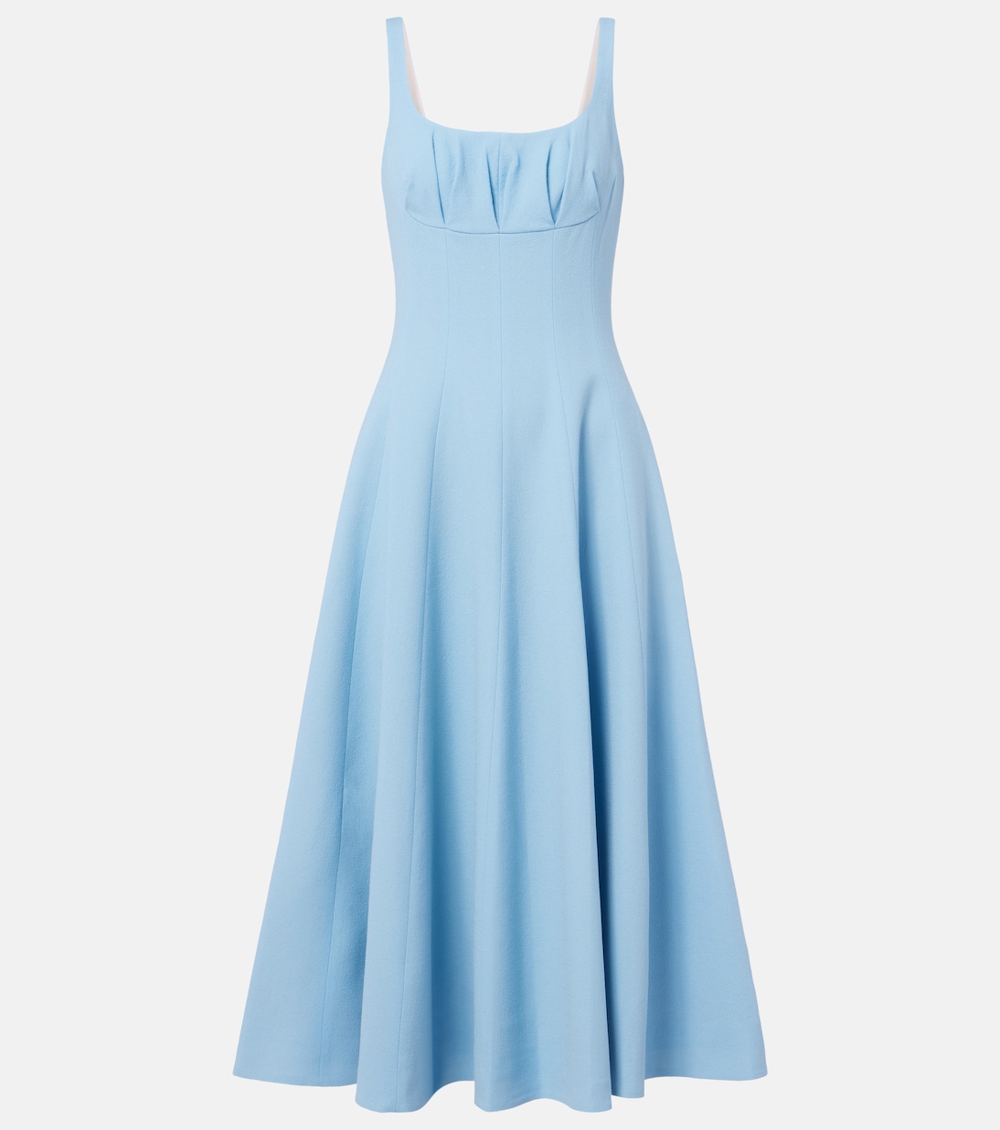 Midikleid Collins aus Woll-Crêpe | Emilia Wickstead