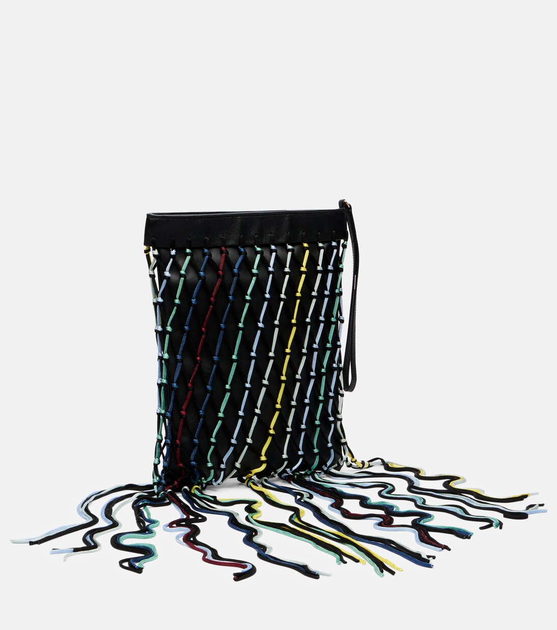 Naila fringed leather pouch | Gabriela Hearst