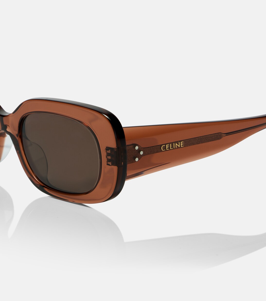 Bold 3 Dots rectangular sunglasses | Celine Eyewear