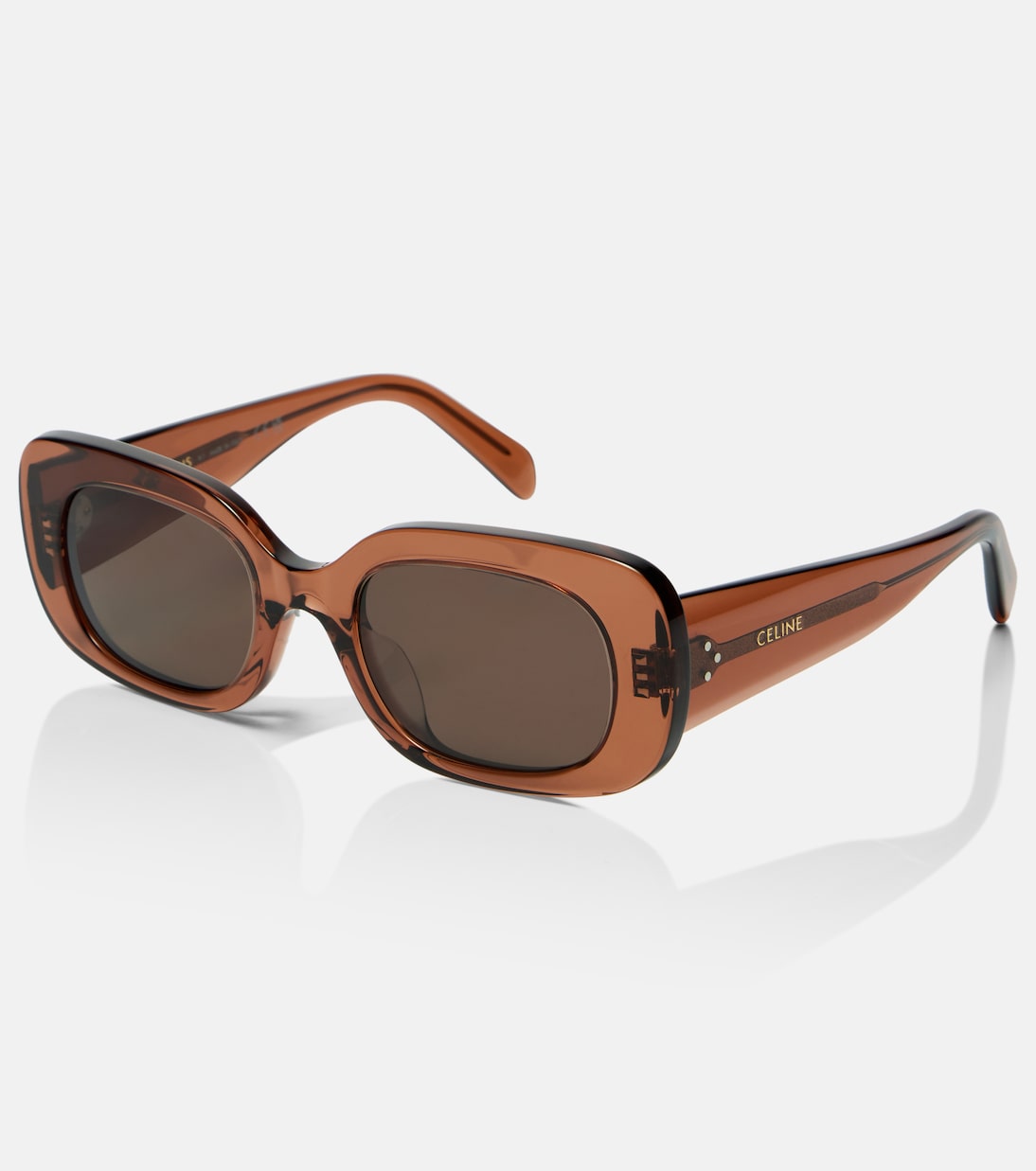 Bold 3 Dots rectangular sunglasses | Celine Eyewear