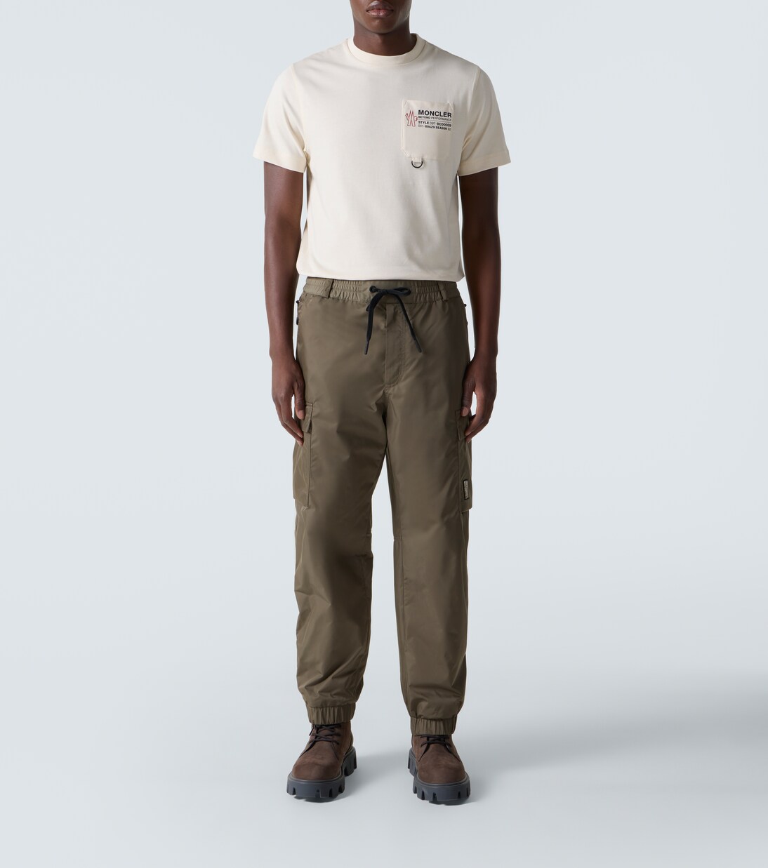 Logo cotton jersey T-shirt | Moncler Grenoble