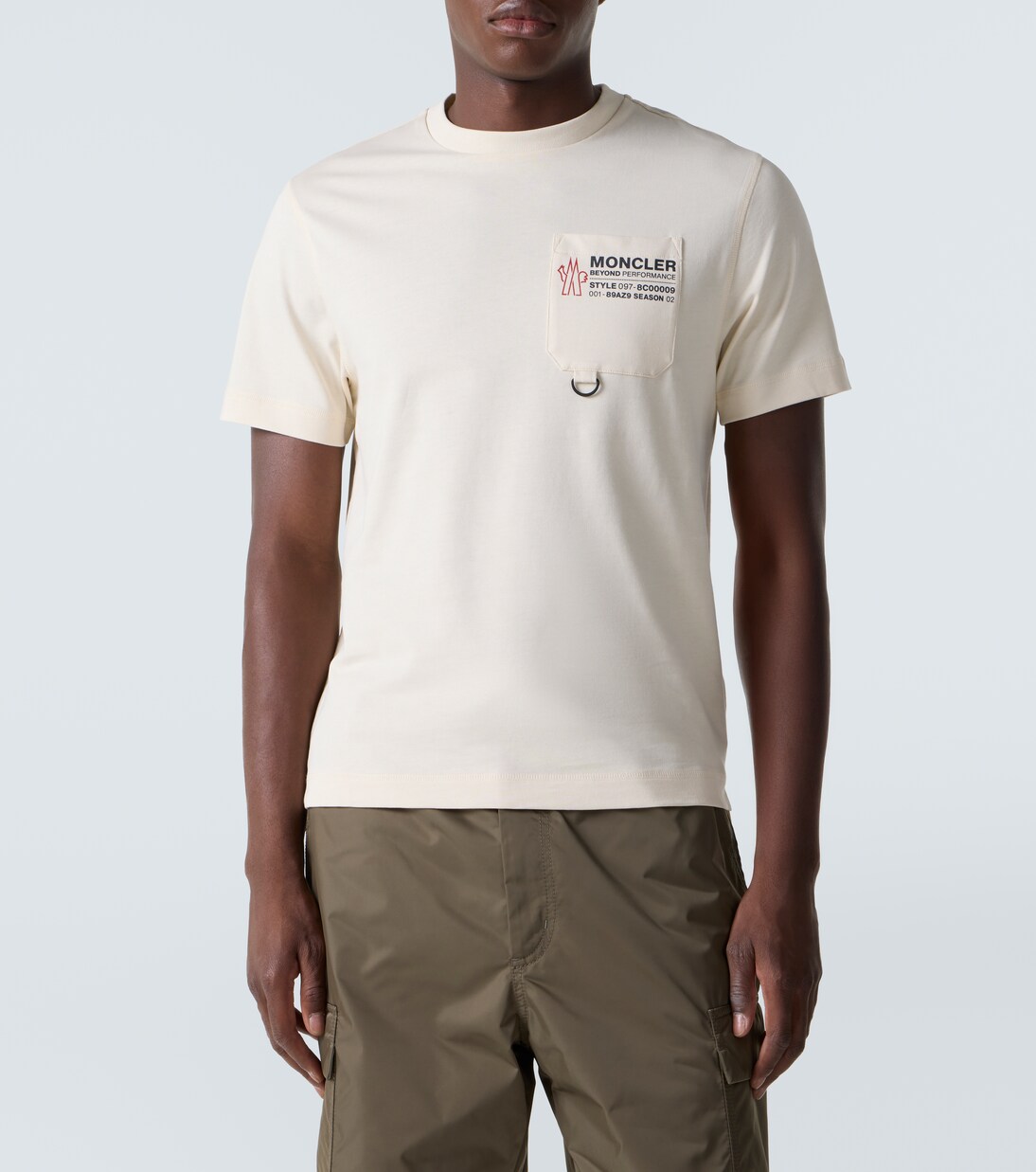 Logo cotton jersey T-shirt | Moncler Grenoble