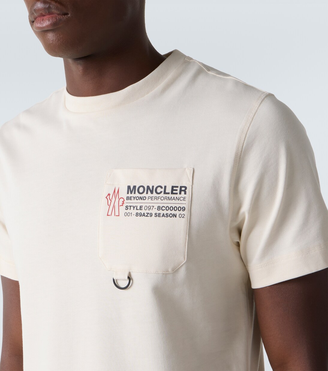 Logo cotton jersey T-shirt | Moncler Grenoble