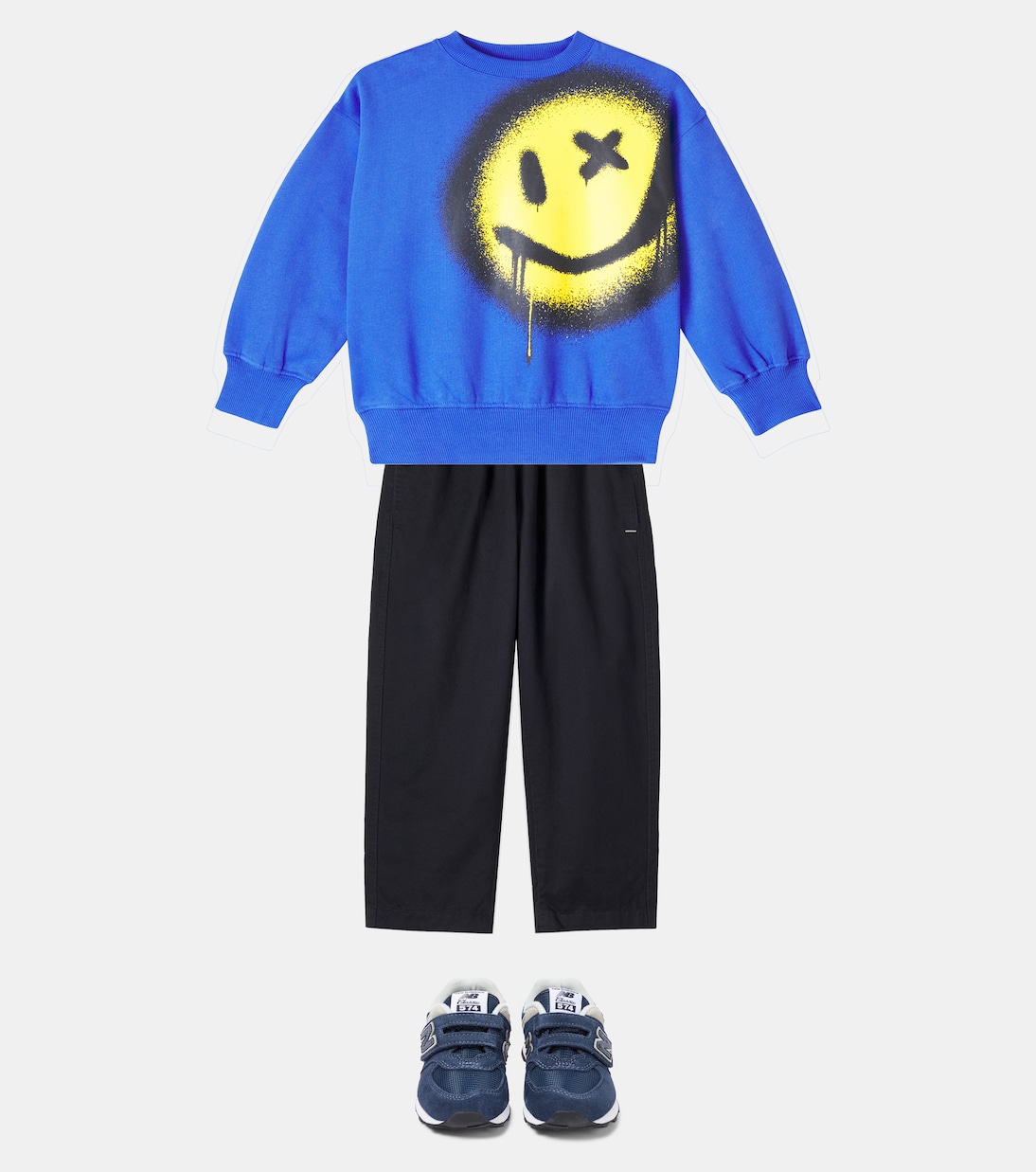 Mar printed cotton jersey sweatshirt | Molo