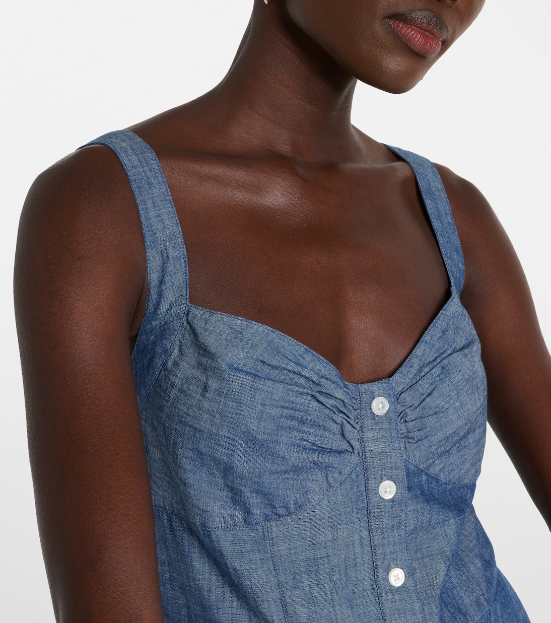 Maxikleid aus Baumwoll-Chambray | Polo Ralph Lauren