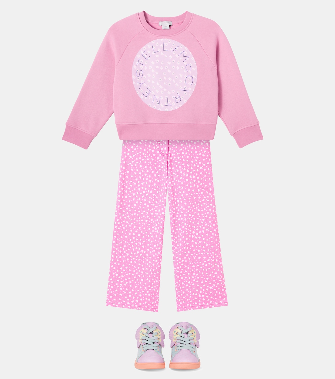 Printed wide-leg jeans | Stella McCartney Kids