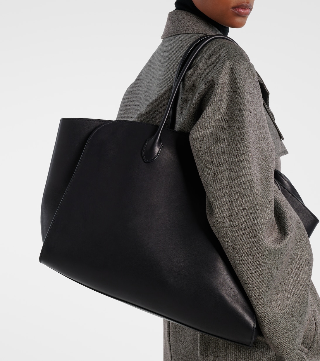 Tote Bag Marlo 17 aus Leder | The Row