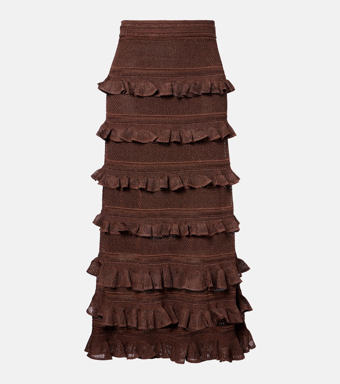 Gonna lunga Hypnotic con ruches | Zimmermann