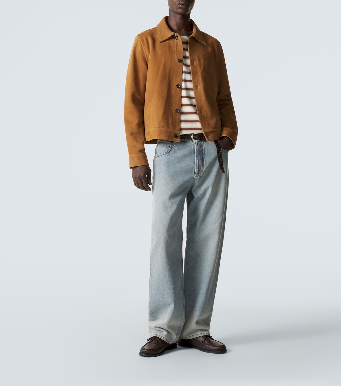 Suede blouson jacket | Ami Paris