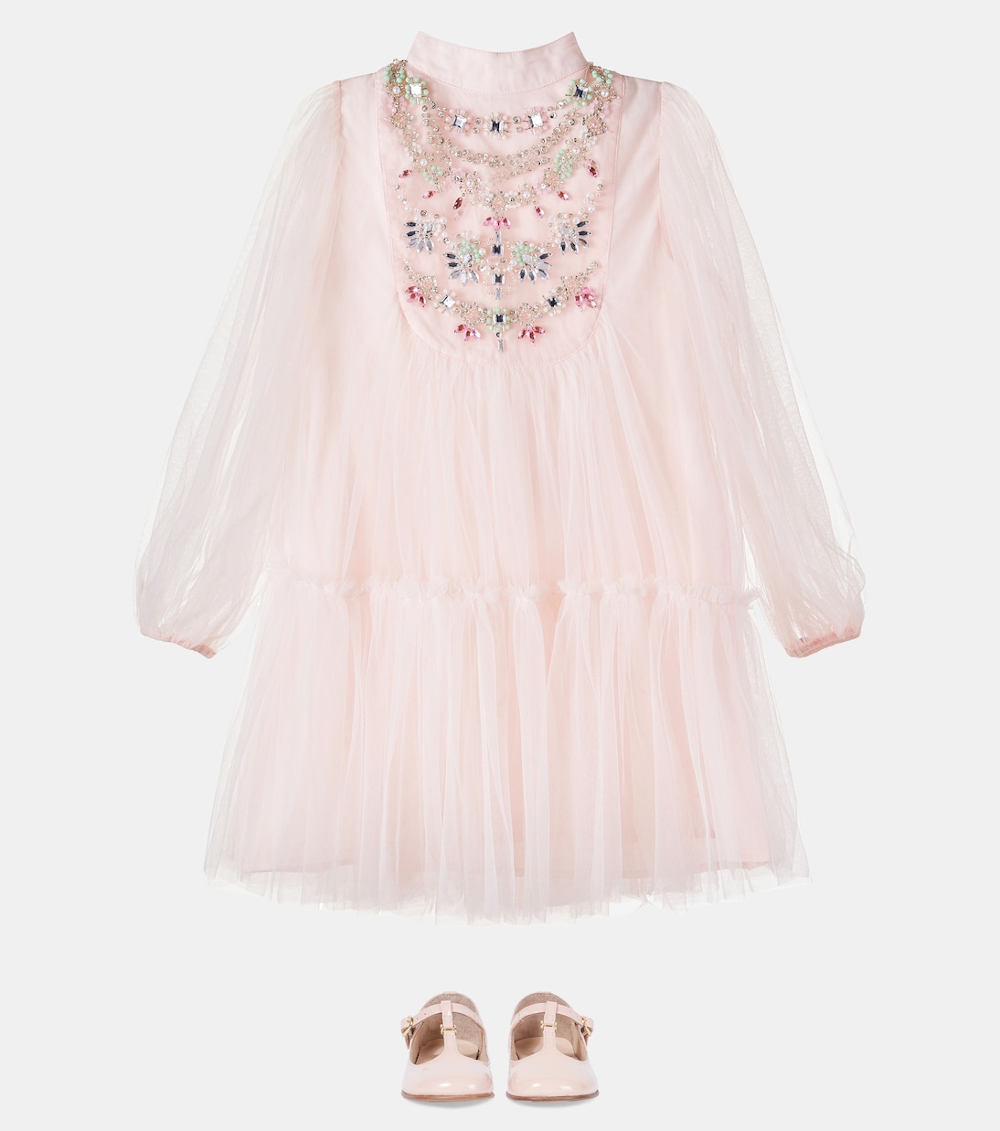 Vestido Crown Jewel de tul adornado | Tutu Du Monde