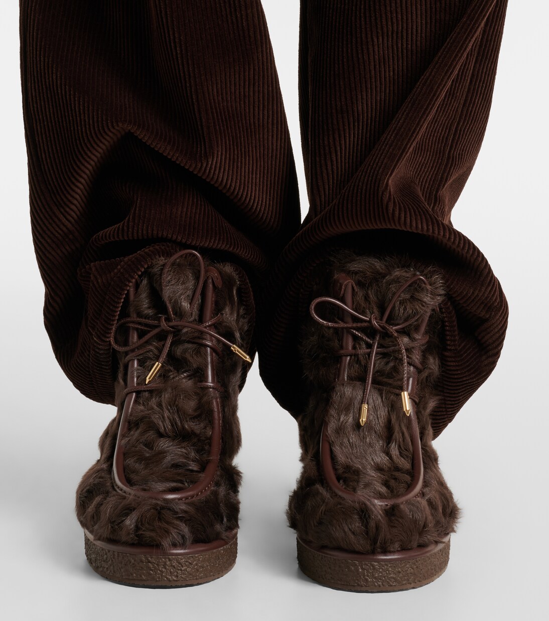 Ankle Boots Frostie aus Shearling | Aquazzura