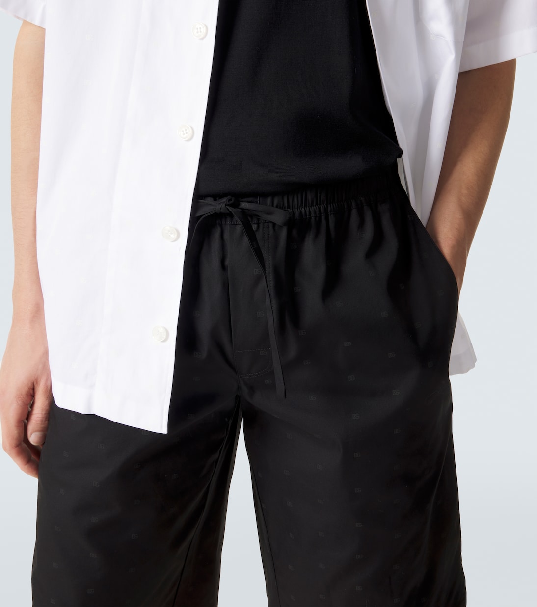 DG cotton Bermuda shorts | Dolce&Gabbana