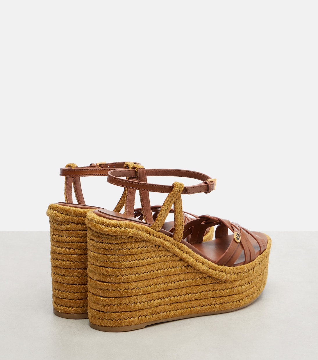 Espadrille-Sandalen Bribri 120 aus Raffiabast | Valentino Garavani