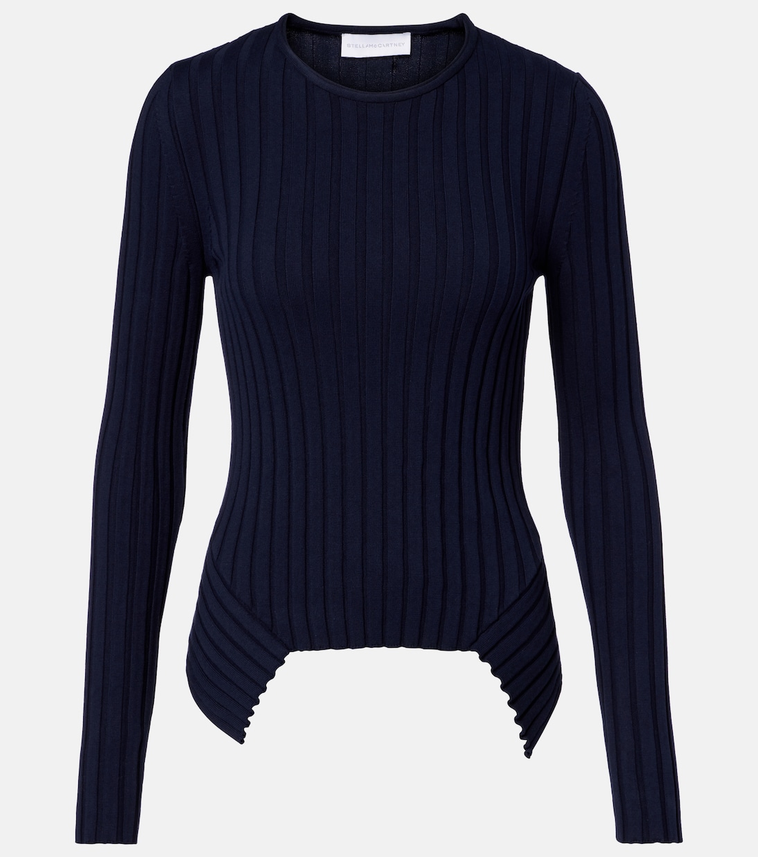 Ribbed-knit cotton sweater | Stella McCartney