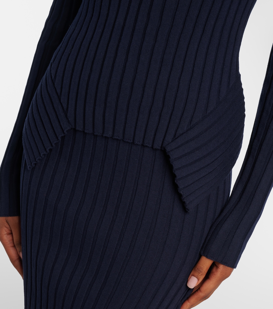 Ribbed-knit cotton sweater | Stella McCartney