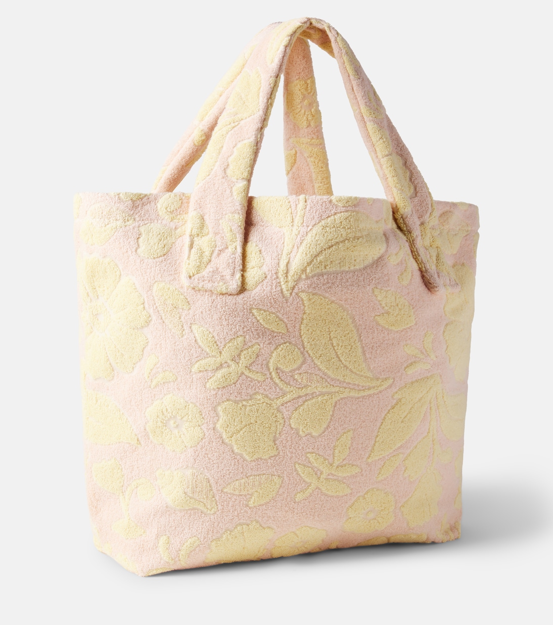 Floral cotton-blend terry diaper bag | Chloé Kids