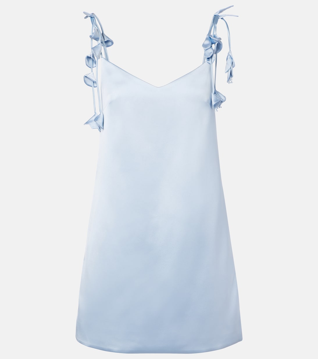 Minikleid aus Satin | Self-Portrait