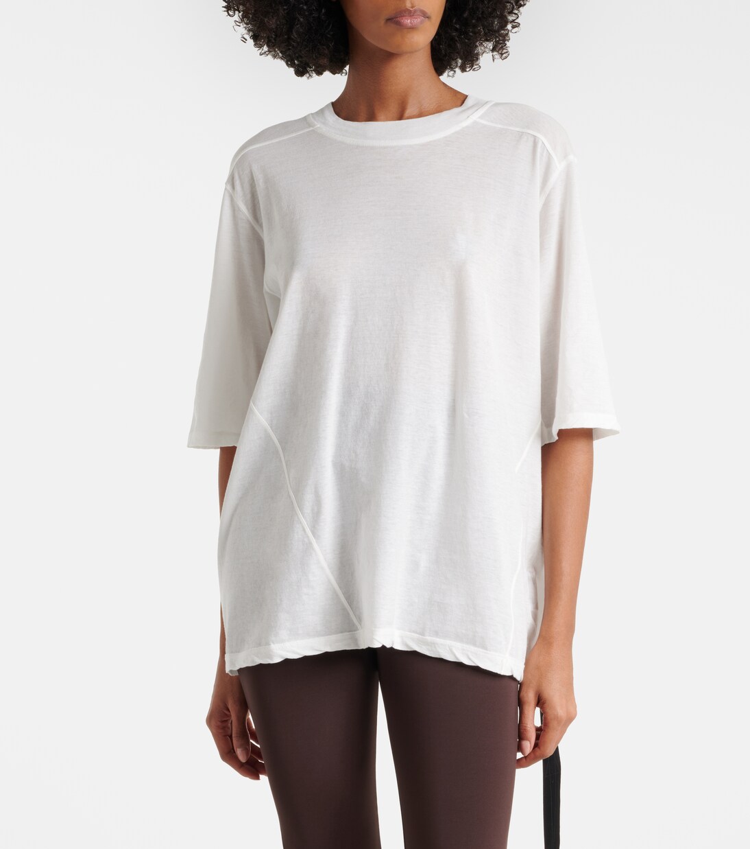 Walrus oversized cotton jersey T-shirt | Rick Owens