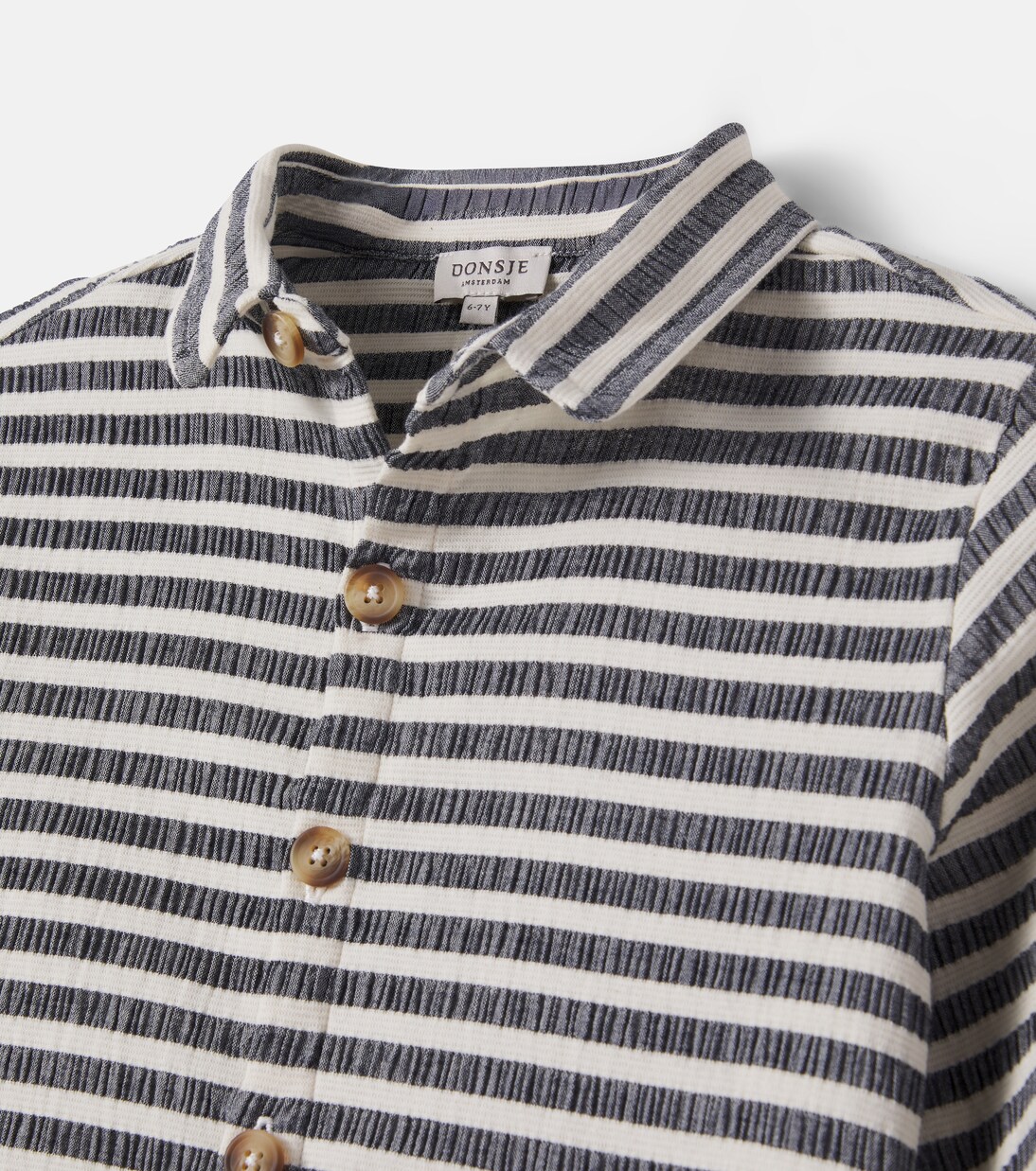Chemise Leom rayée en coton mélangé | Donsje