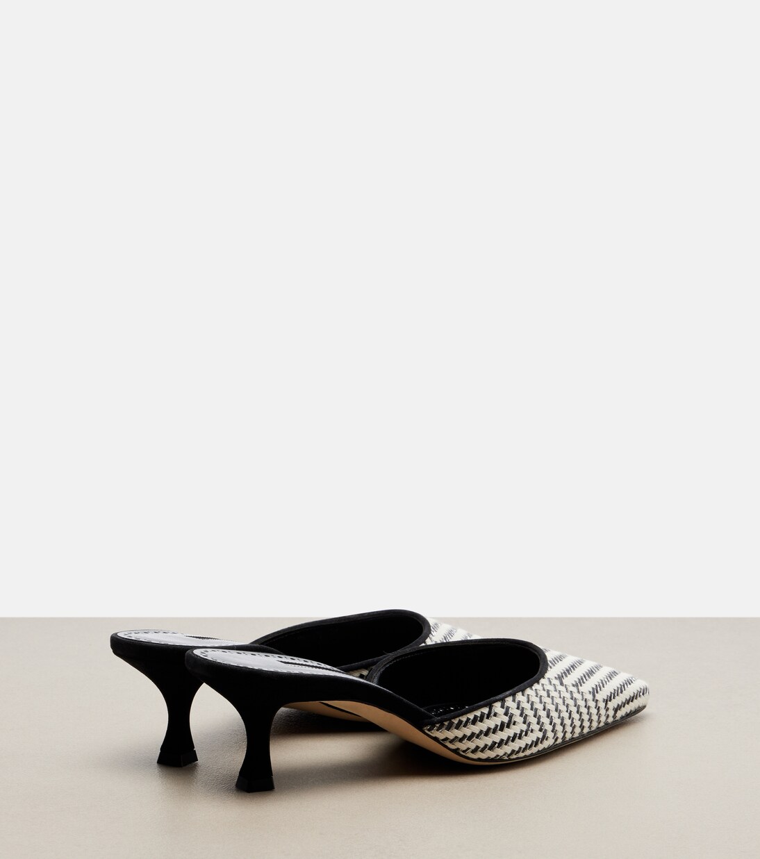 BB woven pumps | Manolo Blahnik