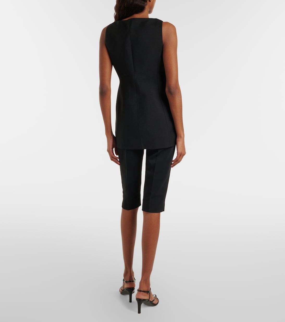 Pantaloni capri a vita alta | Róhe