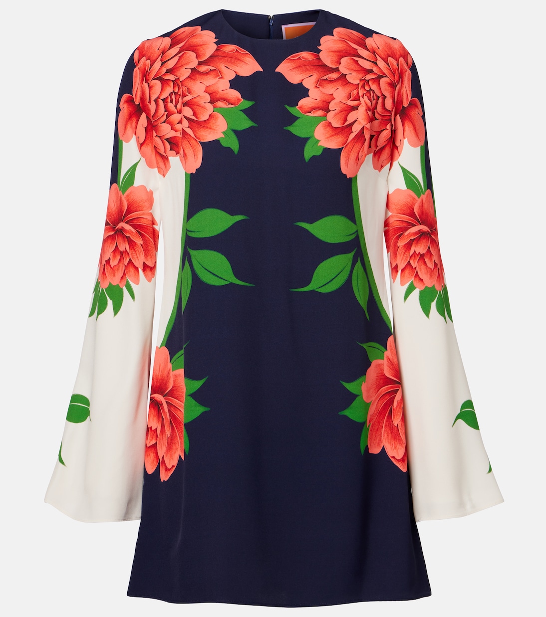 Bedrucktes Minikleid Supremes aus Satin | La DoubleJ