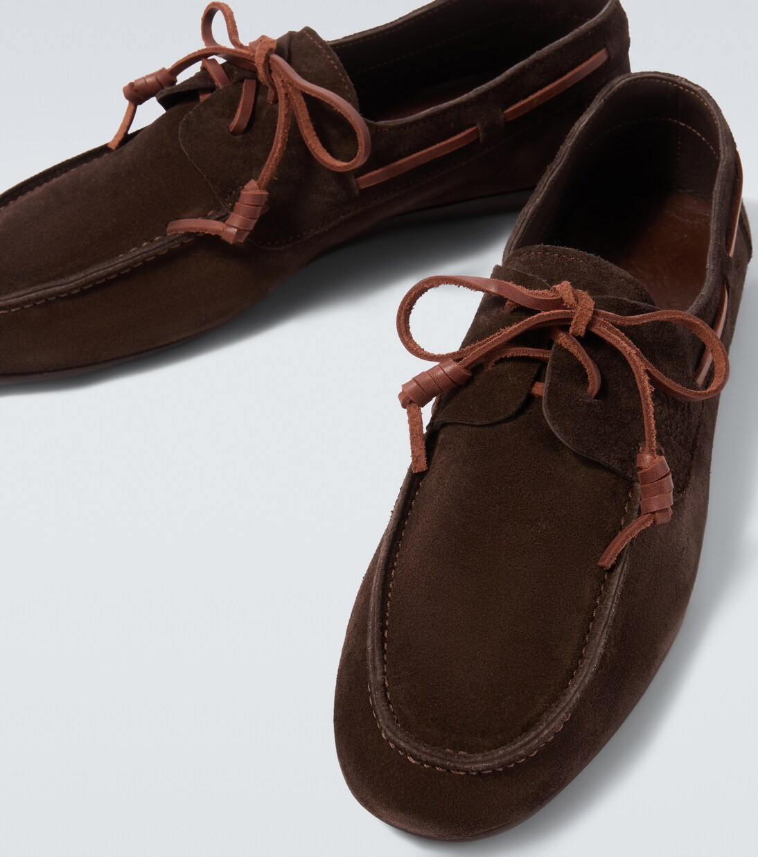 Pliario suede boat shoes | Ancient Greek Sandals