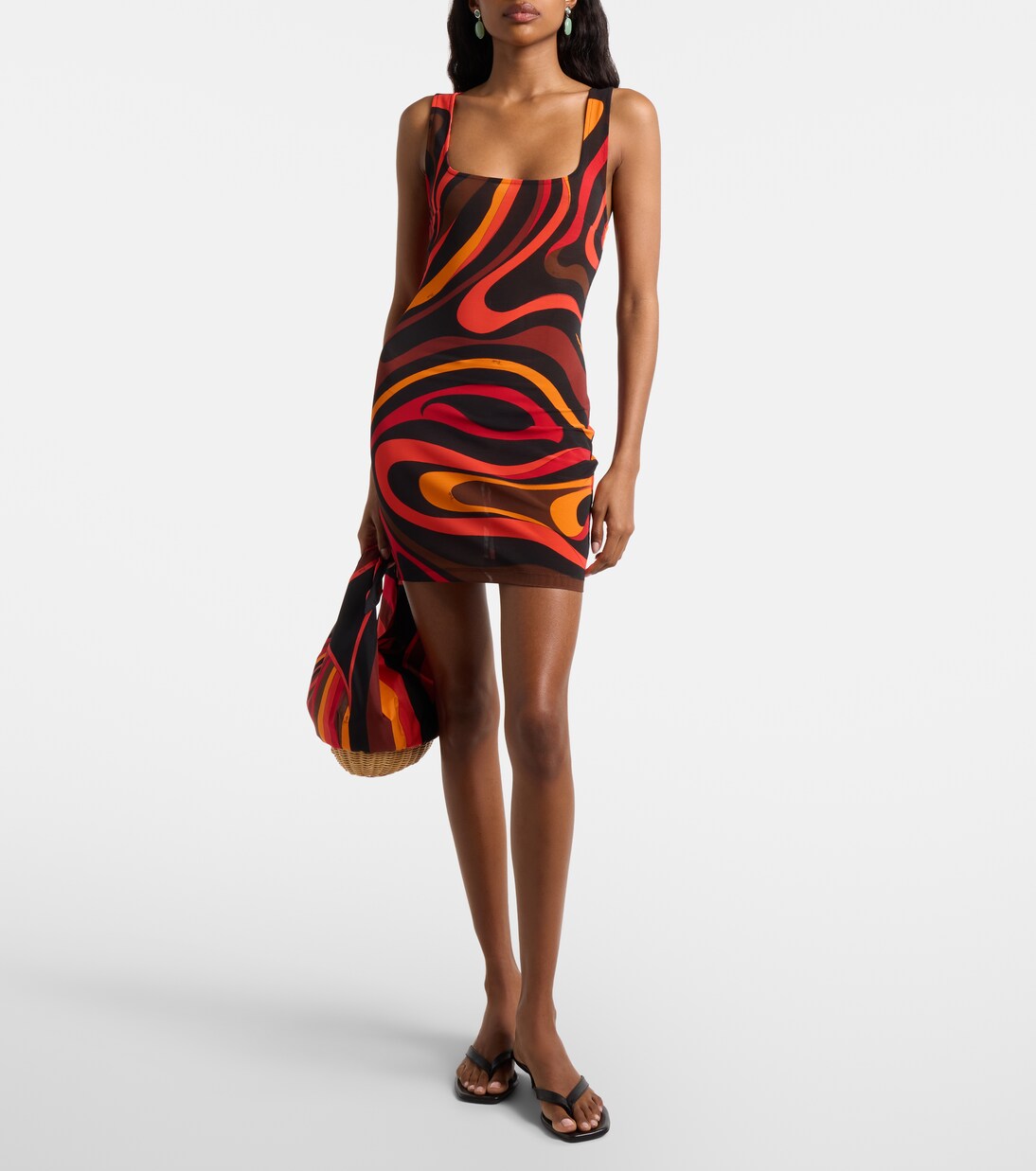 Marmo draped minidress | Pucci