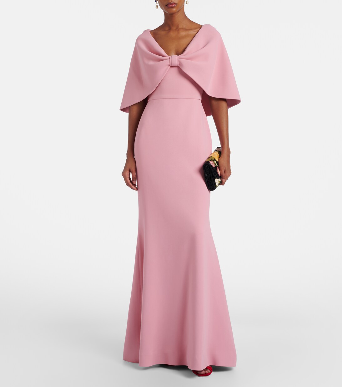 Caped cady gown | Elie Saab