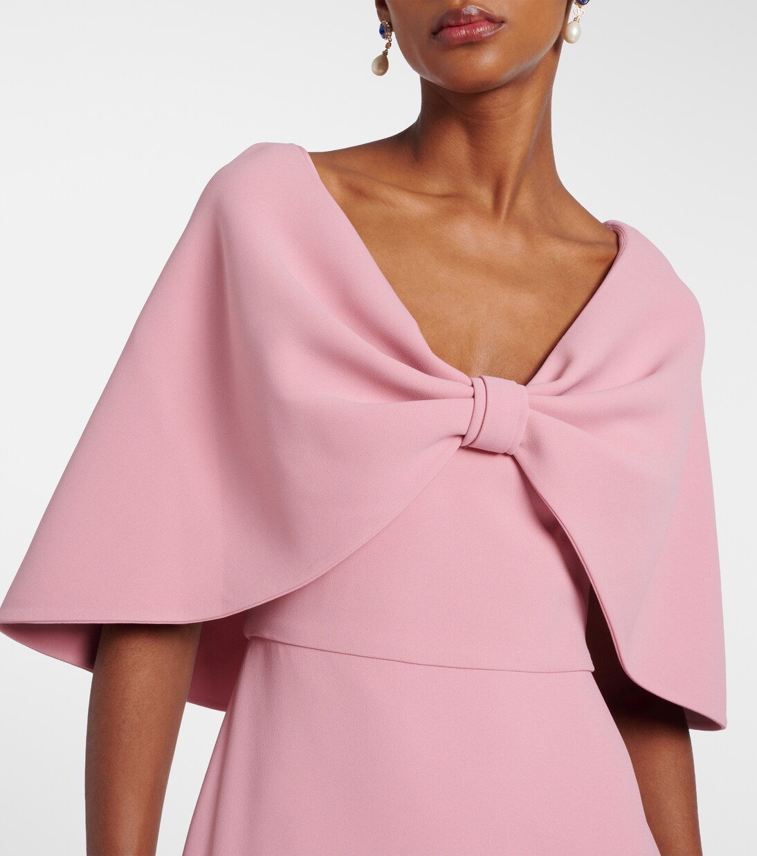 Caped cady gown | Elie Saab