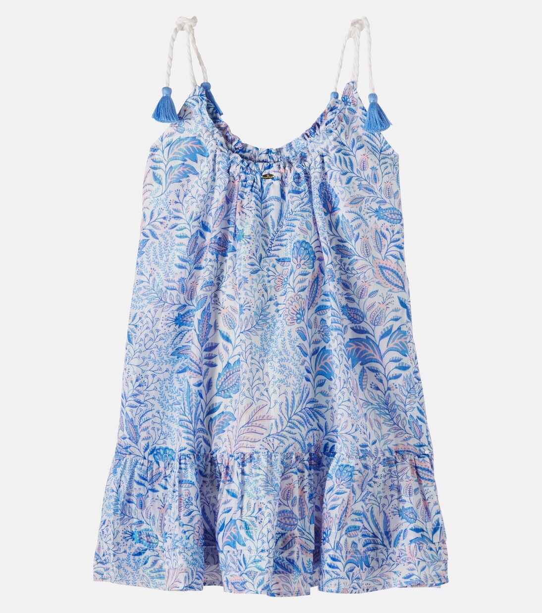 Billie floral cotton-blend dress | Poupette St Barth Kids