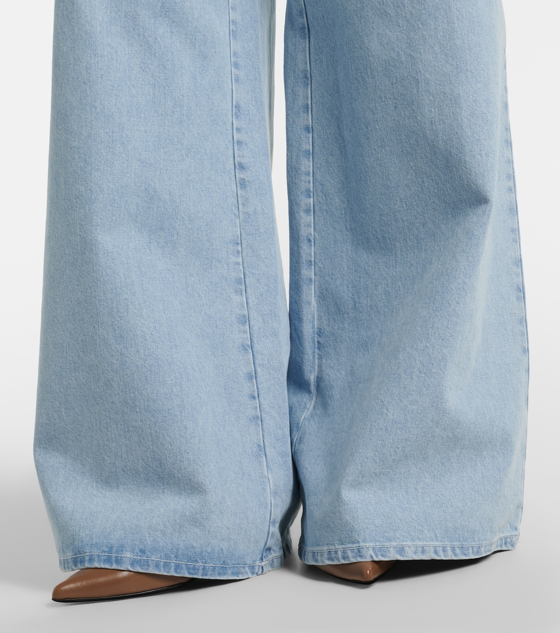 High-rise wide-leg jeans | Max Mara