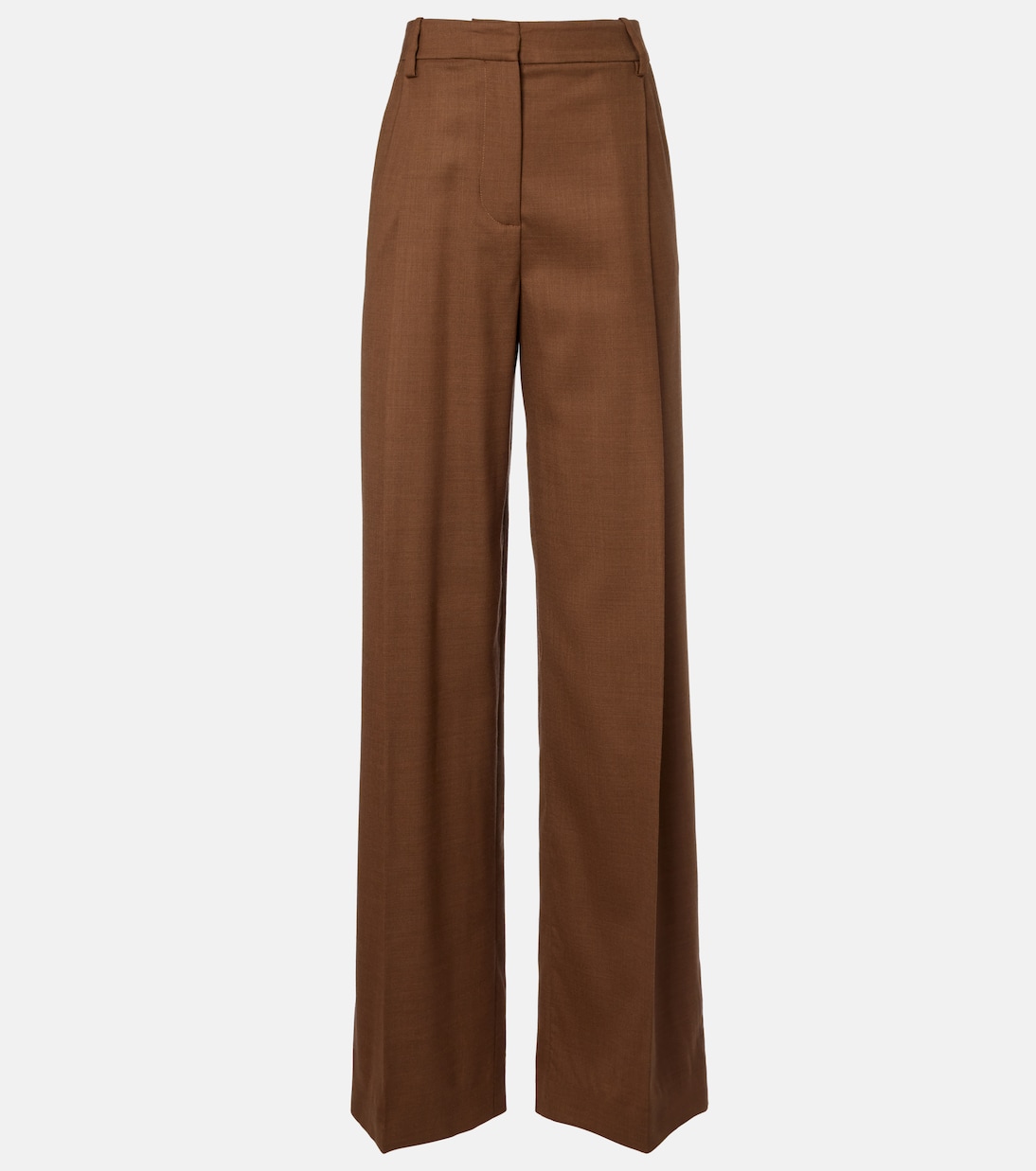 Virgin wool wide-leg pants | Oscar de la Renta