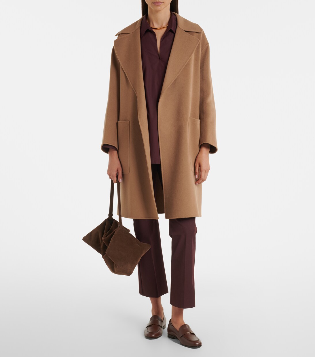 Virgin wool wrap coat | 'S Max Mara