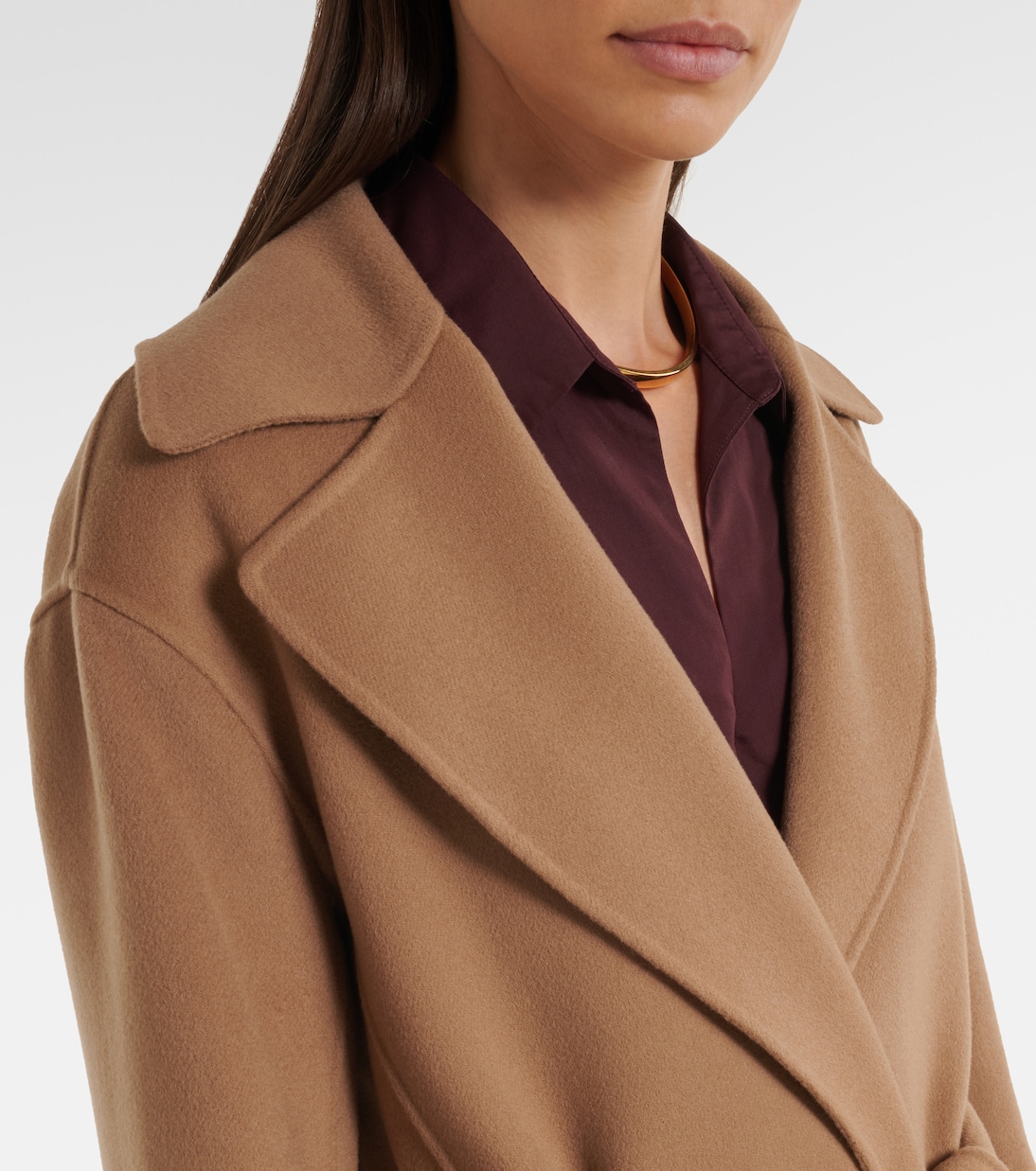 Virgin wool wrap coat | 'S Max Mara