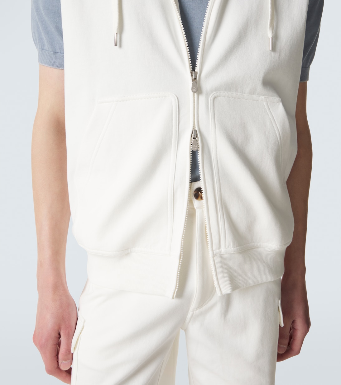 Cotton-blend hoodie | Brunello Cucinelli