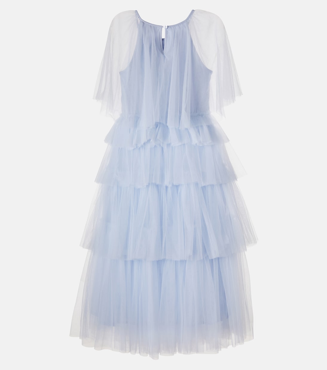 Abito Flutter Cape a balze in tulle | Tutu Du Monde