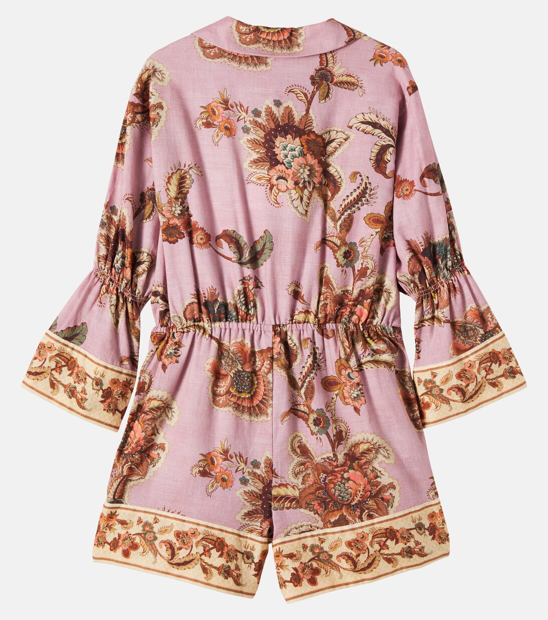 Aster floral cotton playsuit | Zimmermann Kids