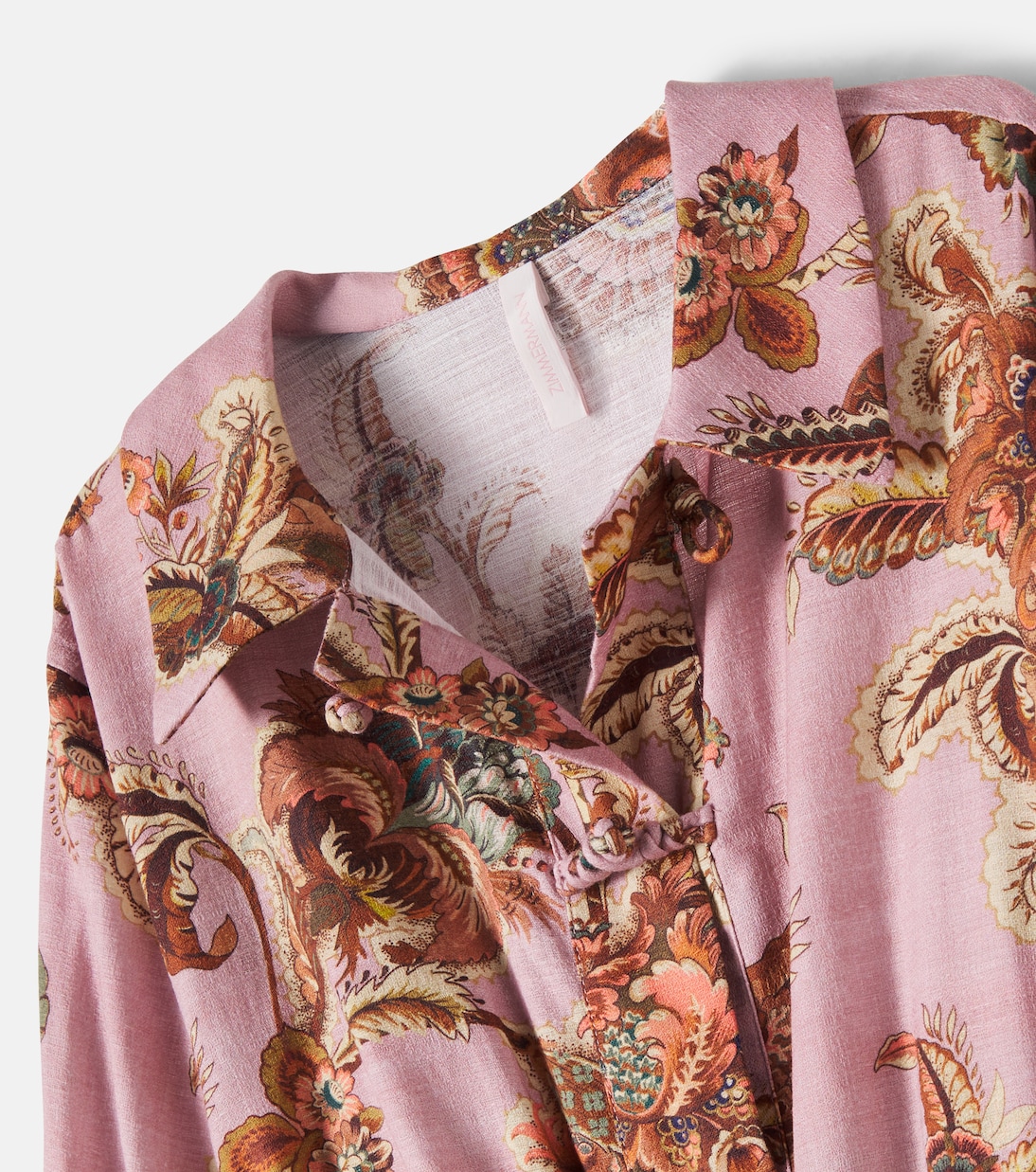 Aster floral cotton playsuit | Zimmermann Kids