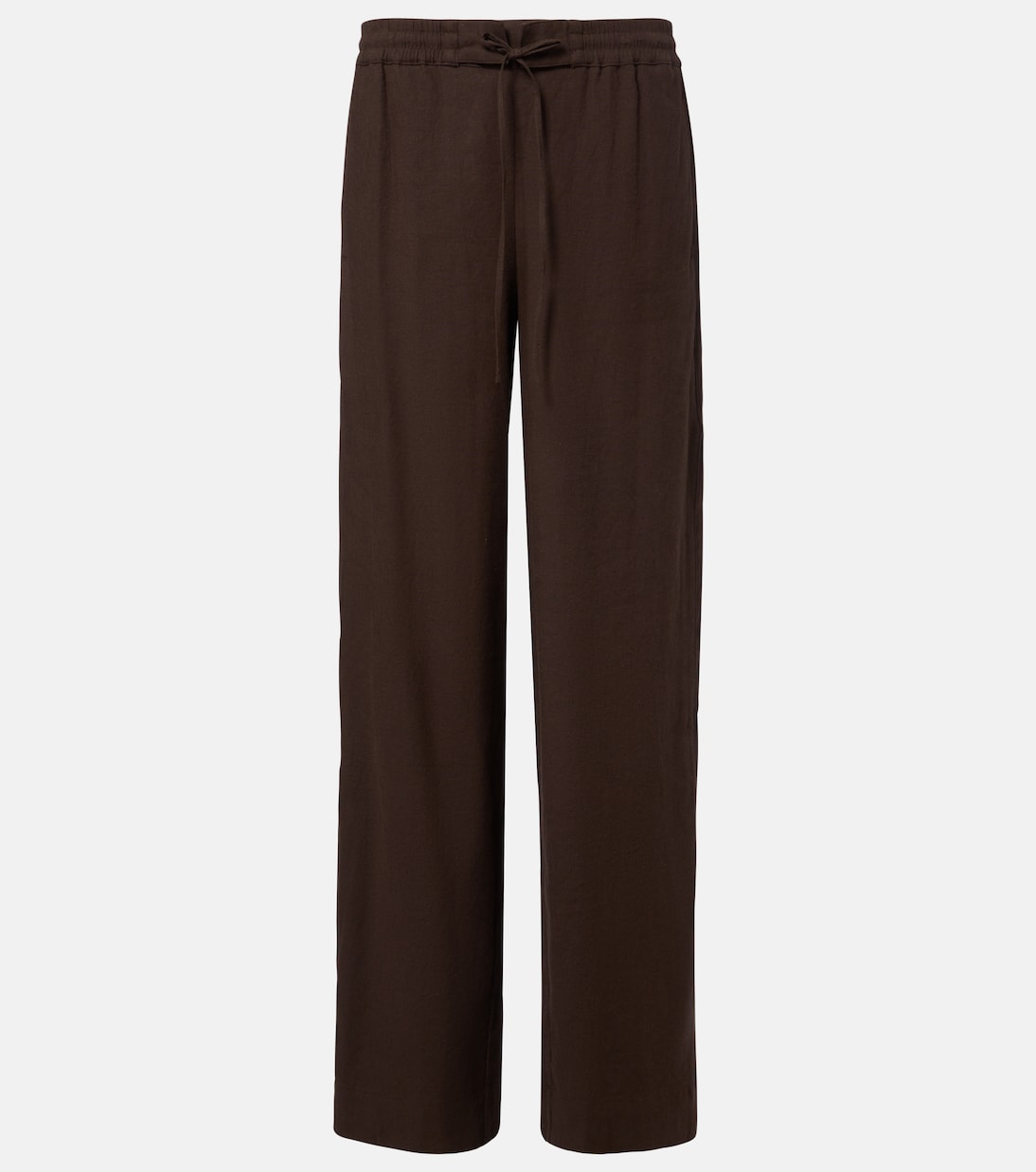 Pantalon ample en lin mélangé | Vince