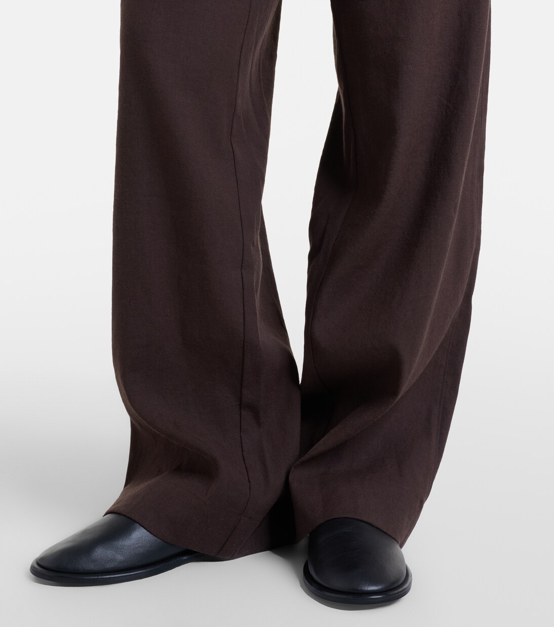 Pantalon ample en lin mélangé | Vince