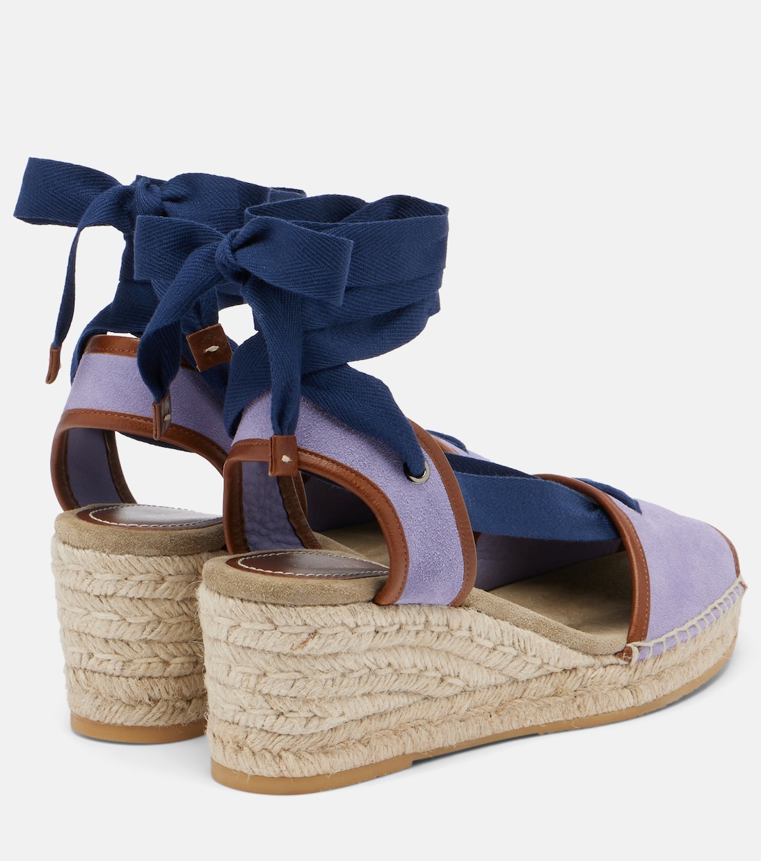 Lola suede espadrille wedges | Versace