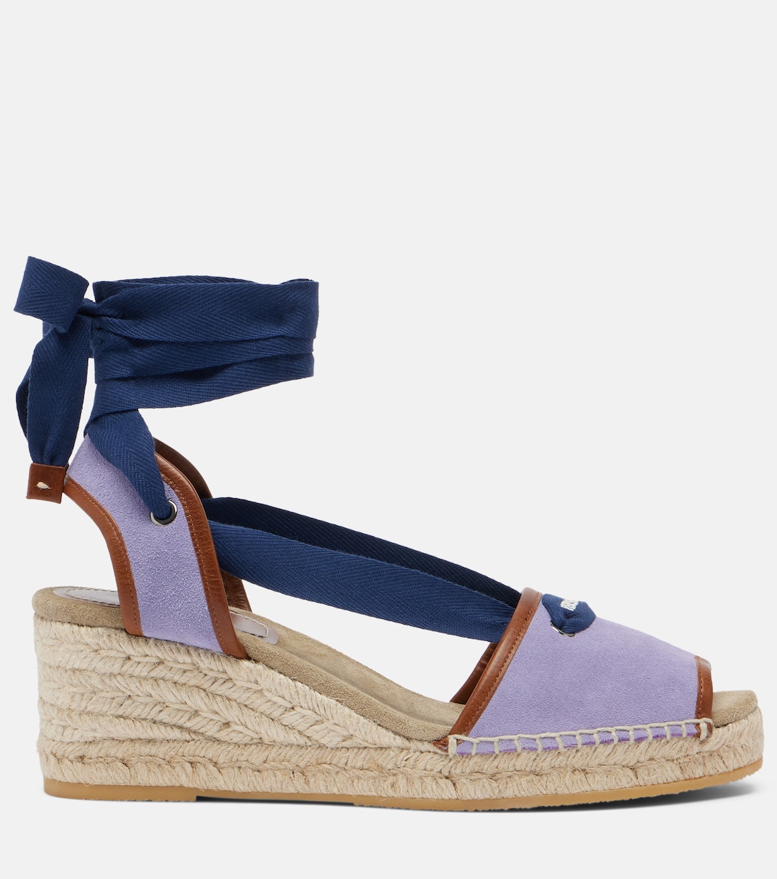 Lola suede espadrille wedges | Versace
