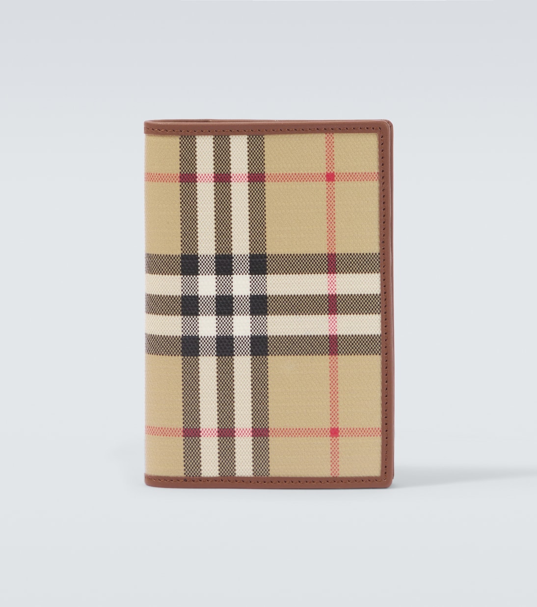 Burberry Check canvas passport holder | Burberry