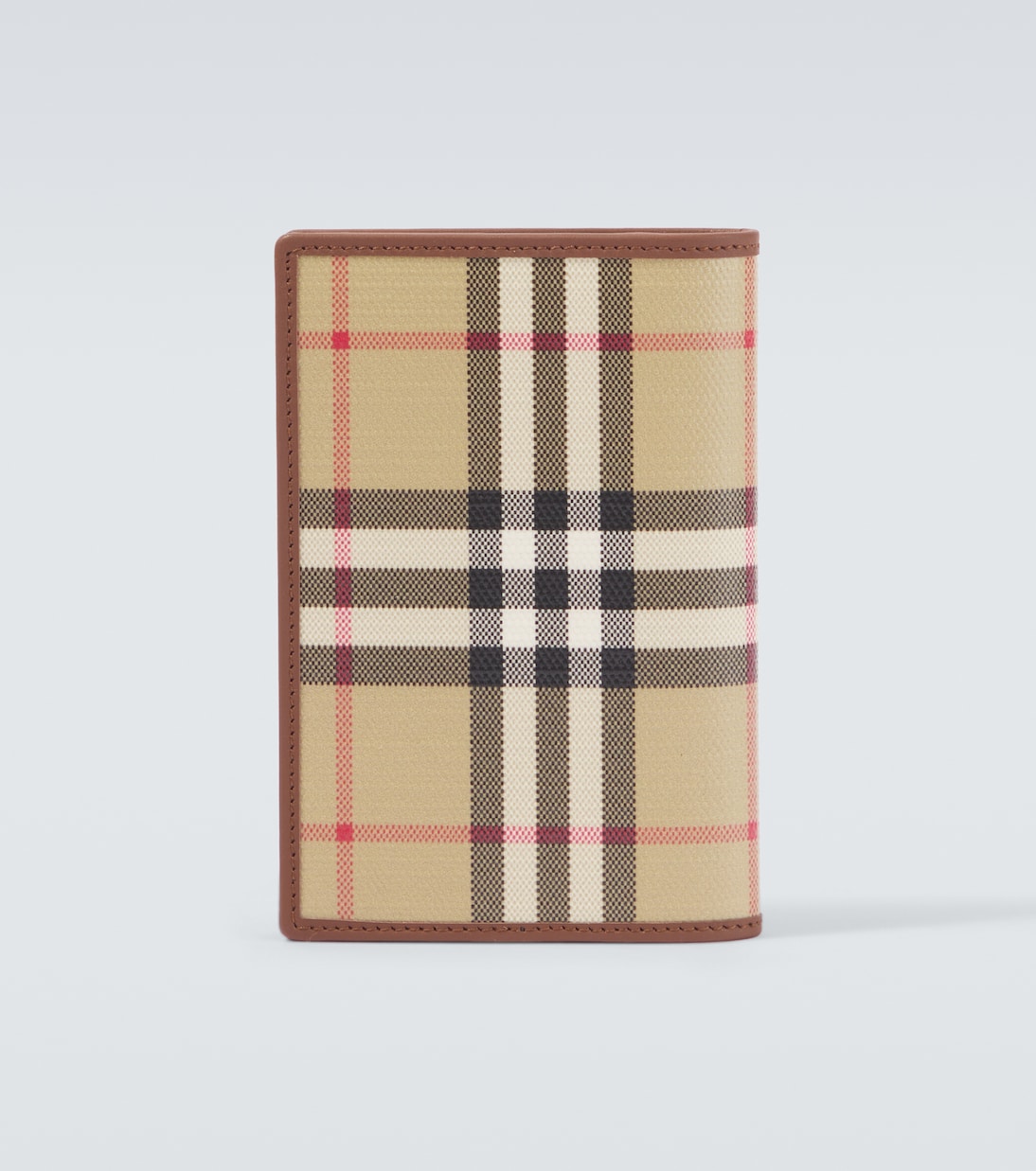 Burberry Check canvas passport holder | Burberry