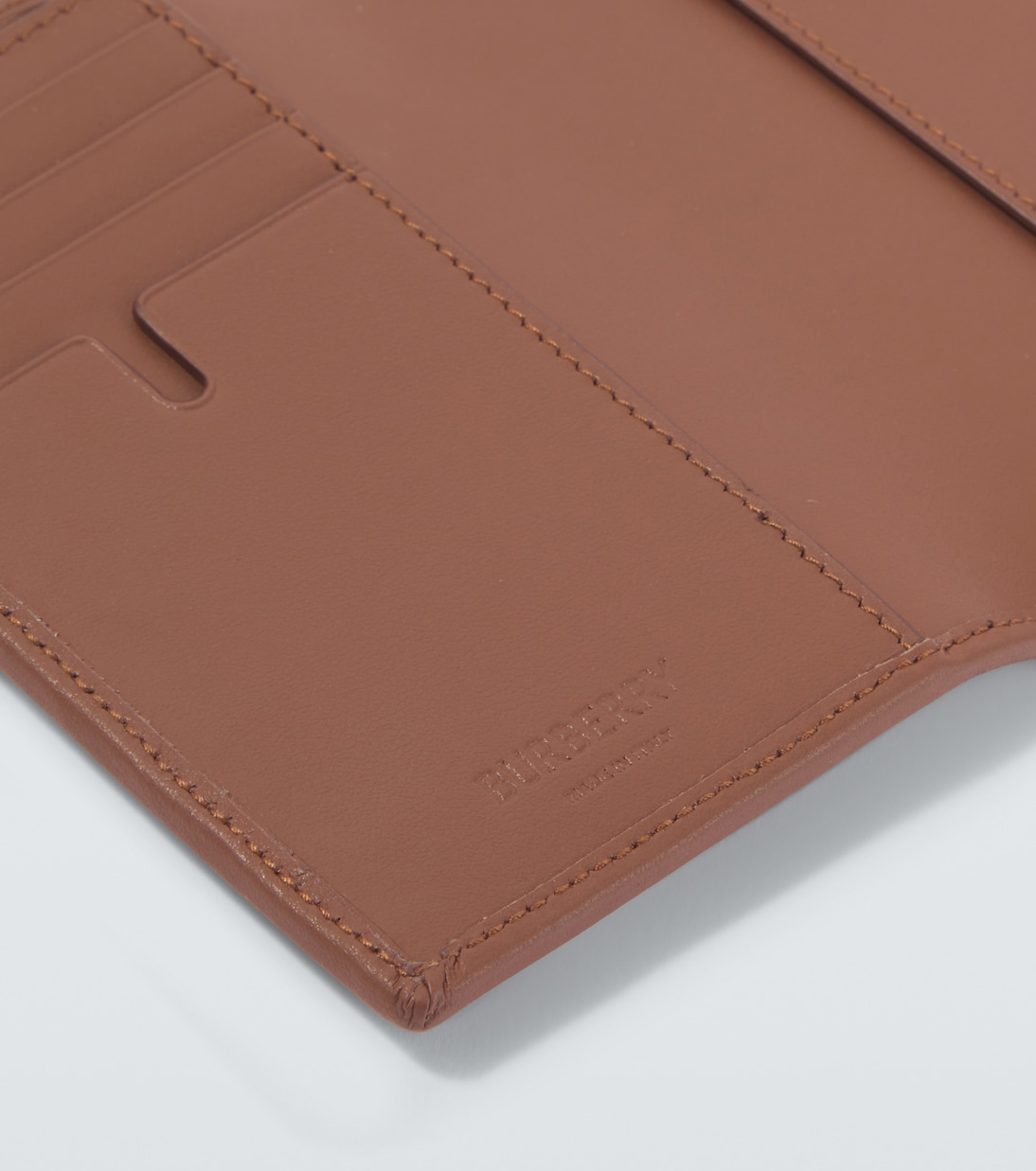 Burberry Check canvas passport holder | Burberry