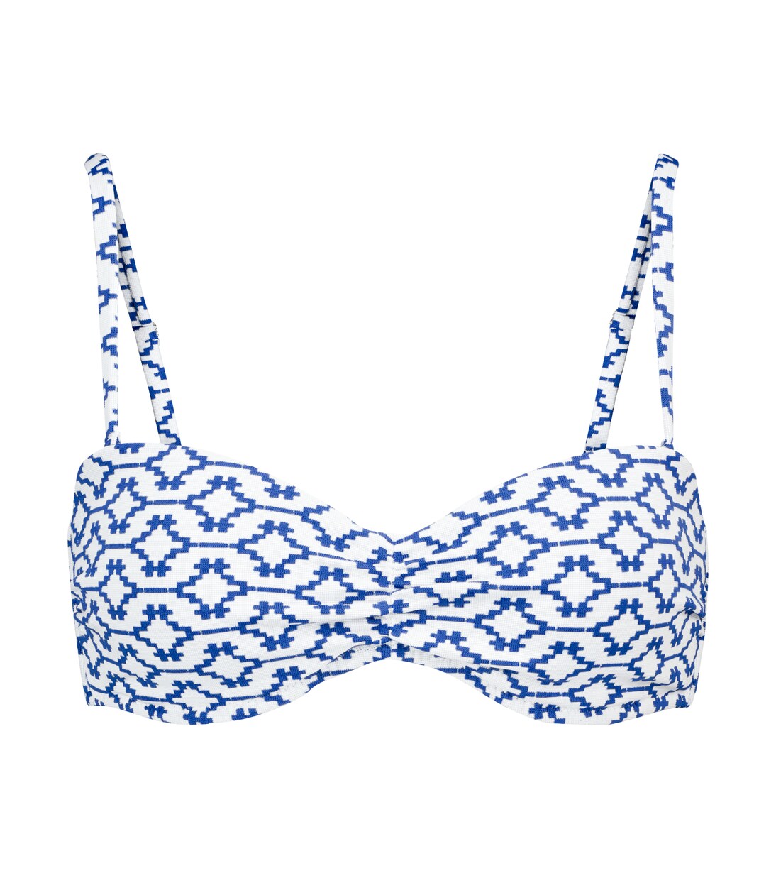 Haut de bikini bandeau Mykonos imprimé | Heidi Klein