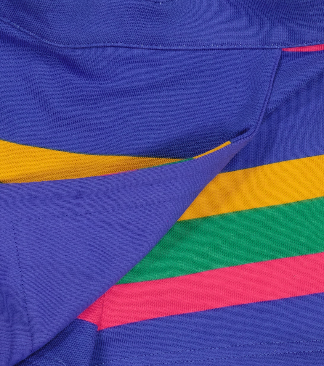 Striped cotton skort | Mini Rodini