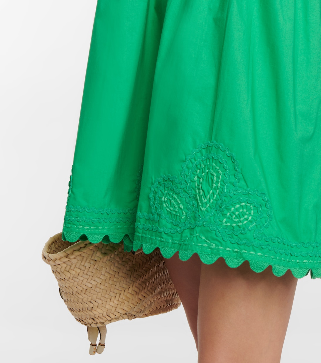 Robe Baby Doll brodée en coton | Juliet Dunn