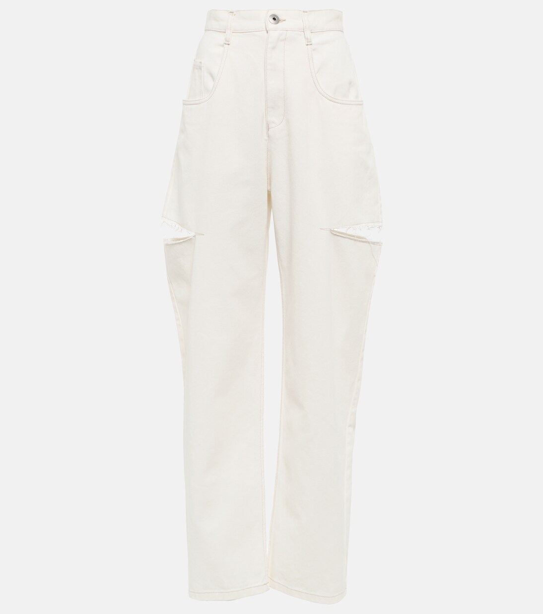 High-rise straight leg jeans | Maison Margiela